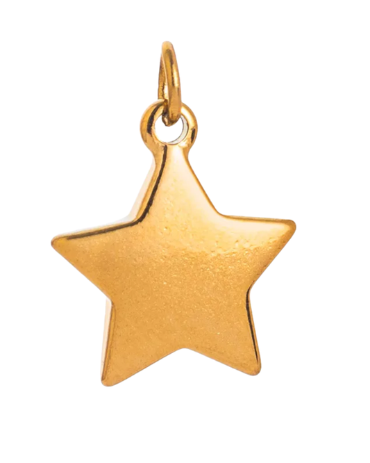 Golden Star Charm