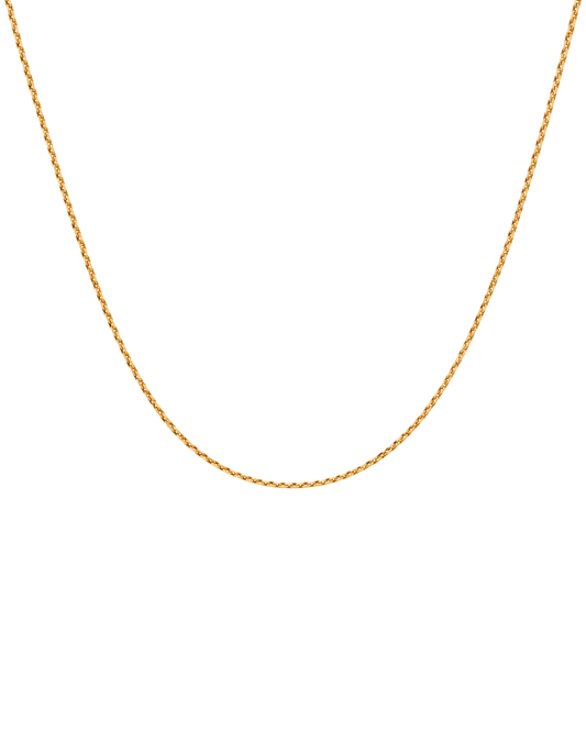Cable Figaro Chain Necklace