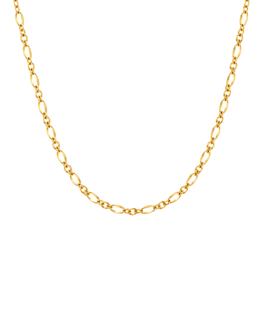 Side Lip Chain Necklace