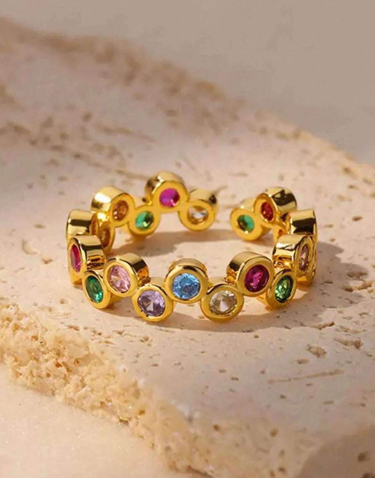 Gemstone Delight Ring