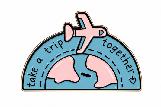 Trip Together Metal Sticker
