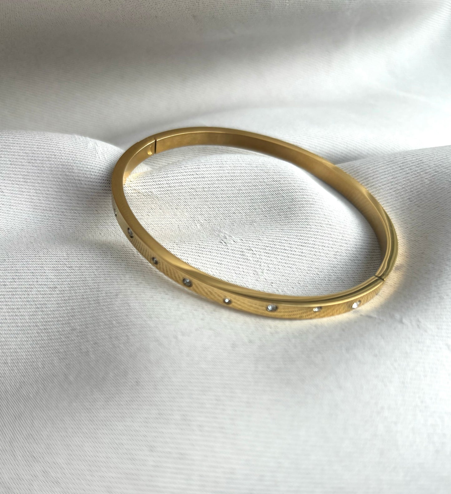 Diamond Veil Bangle