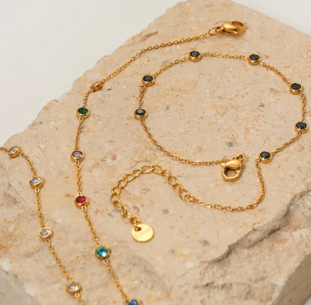 Infinity Diamond Anklet