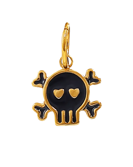 Rebel Heart Skull Charm