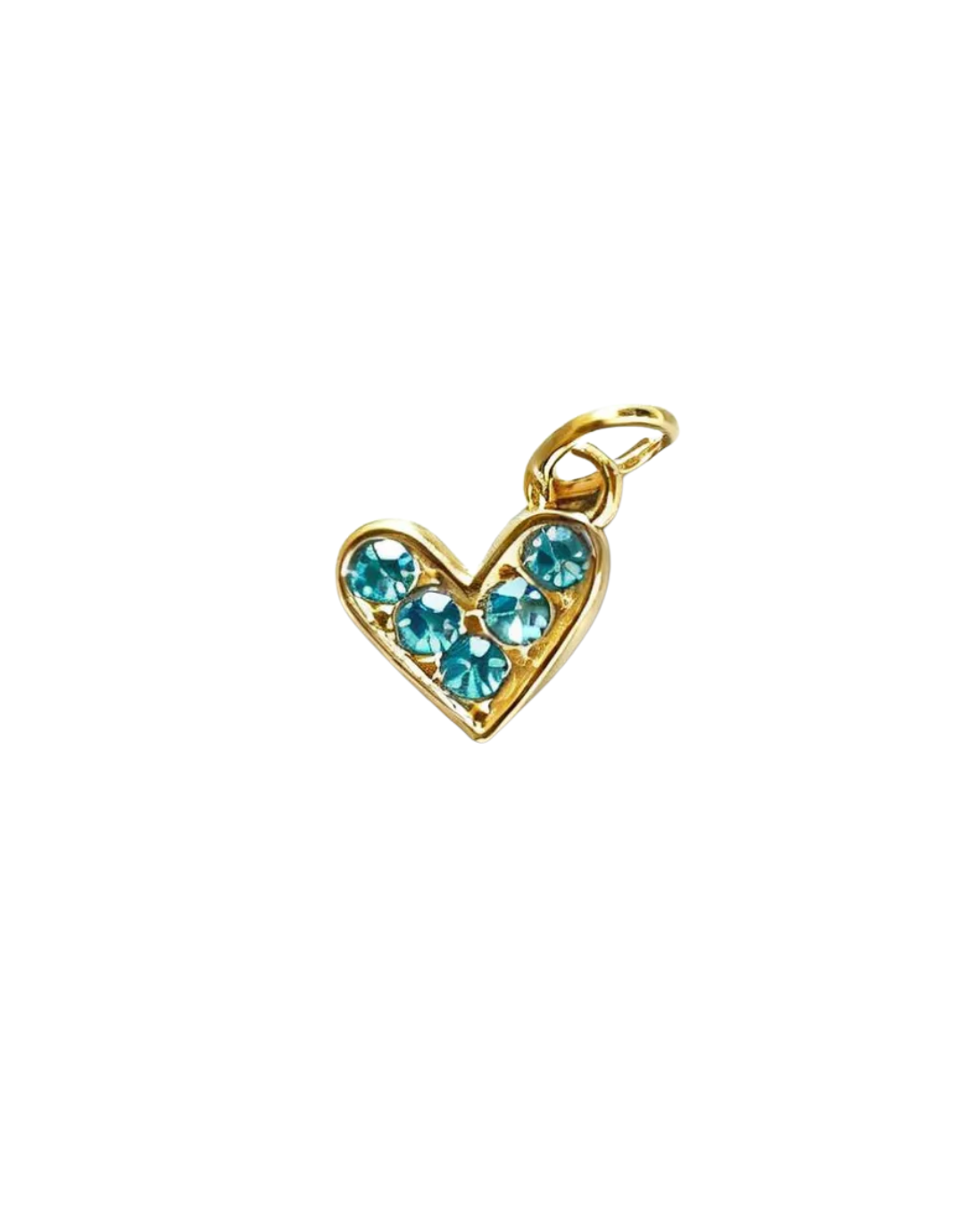 Crystal Heart Charm