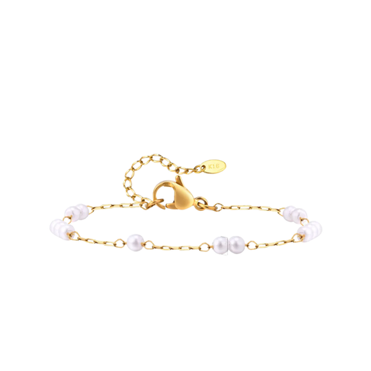 Pearl Link Chain Bracelet