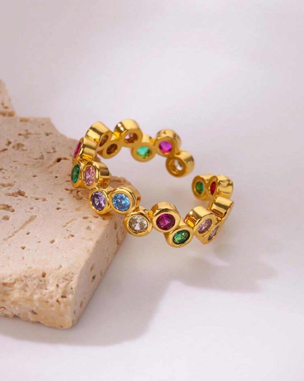 Gemstone Delight Ring