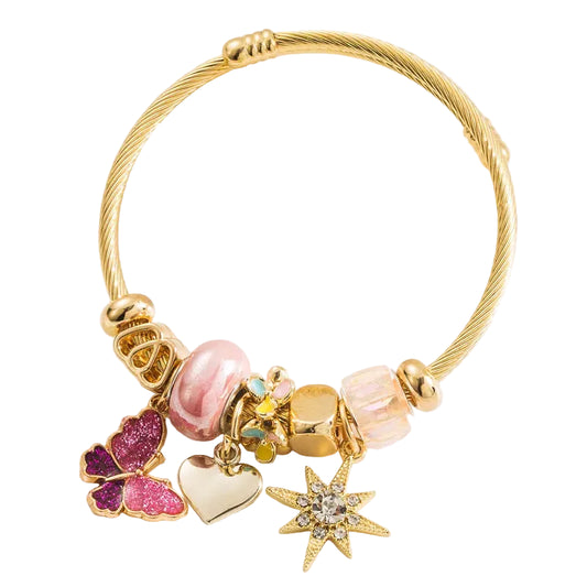 Flutter Wish Charm Bangle