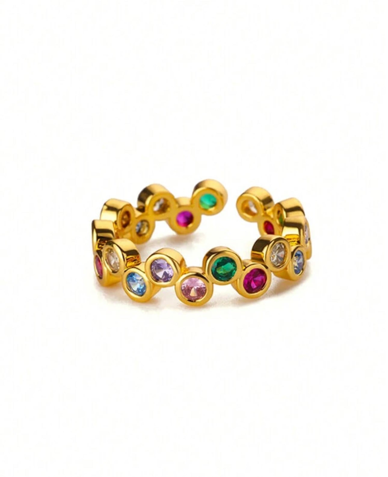 Gemstone Delight Ring