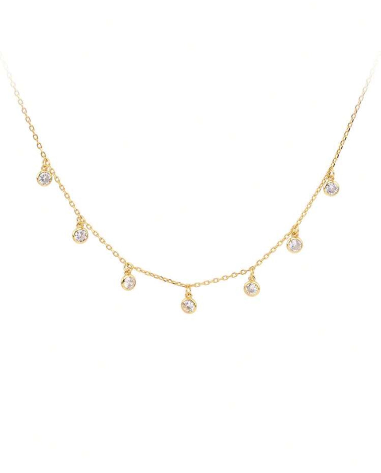 7-Crystal Necklace