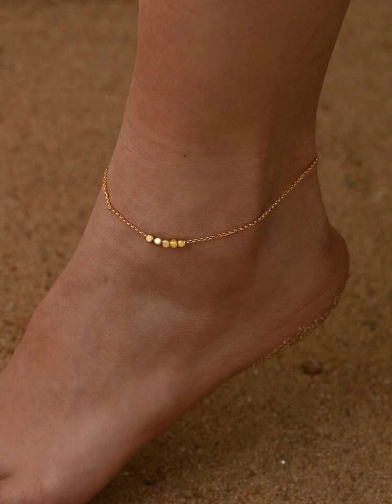 Golden Sands Anklet