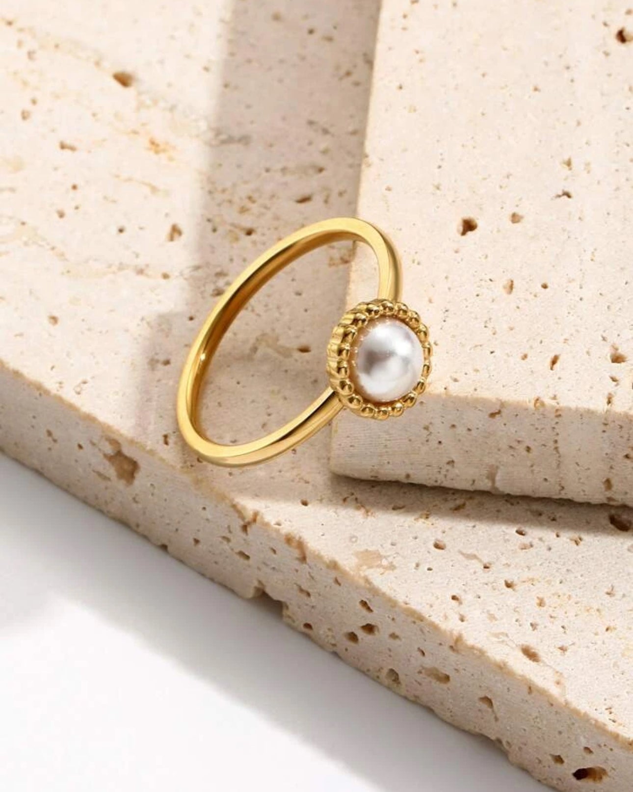 Parisian Pearl Elegance Ring