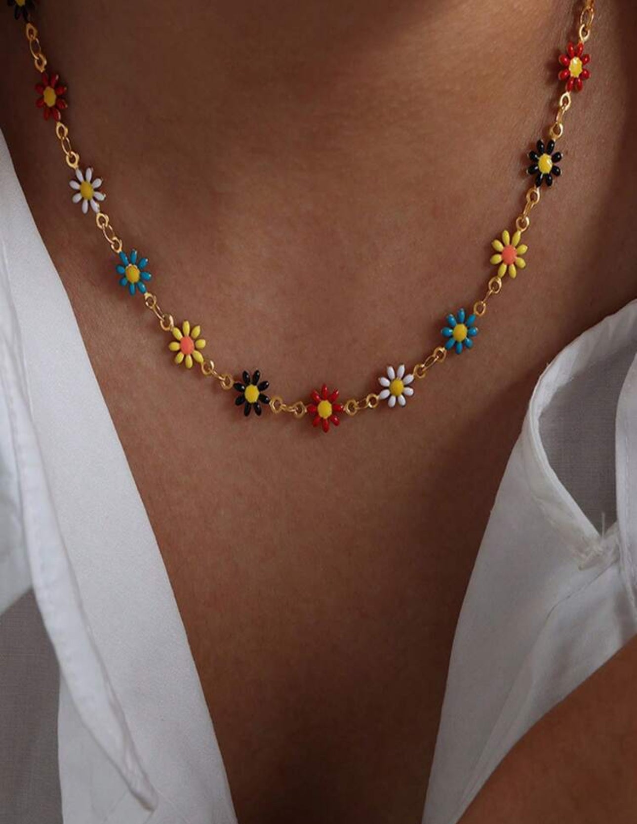 Colorful Garden Necklace