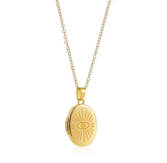Golden Eye Locket
