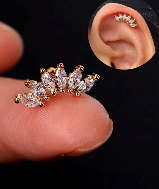 Crown Helix Earring (1pc)