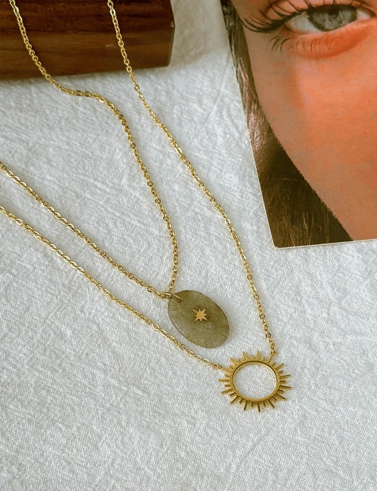 Eclipse Harmony Layered Necklace