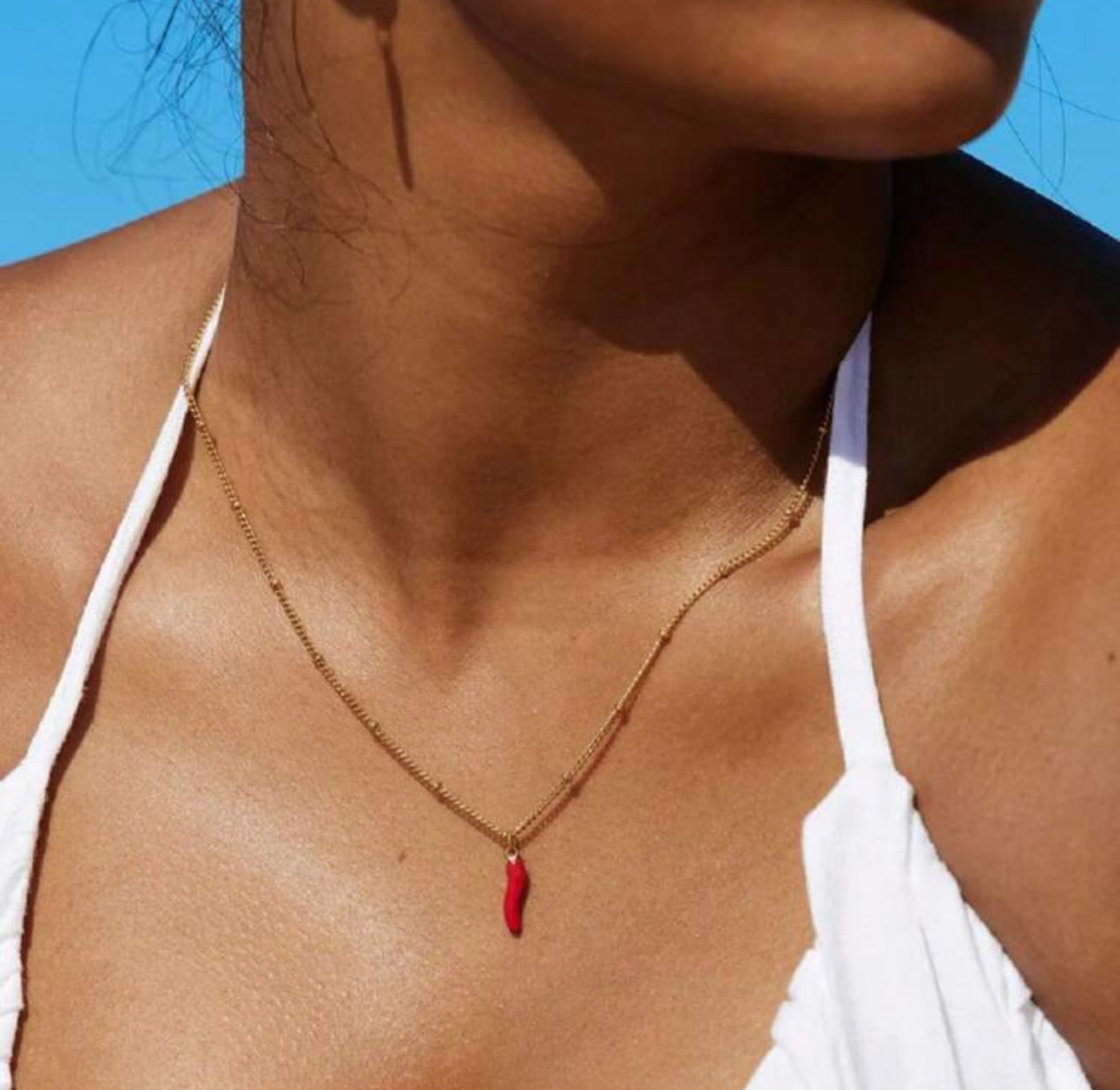 Crimson Flame Necklace
