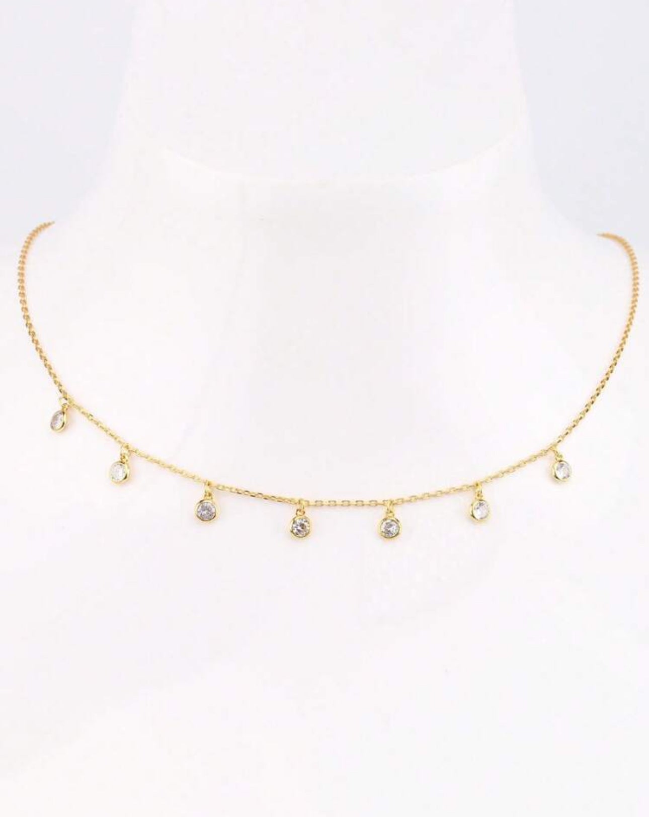 7-Crystal Necklace