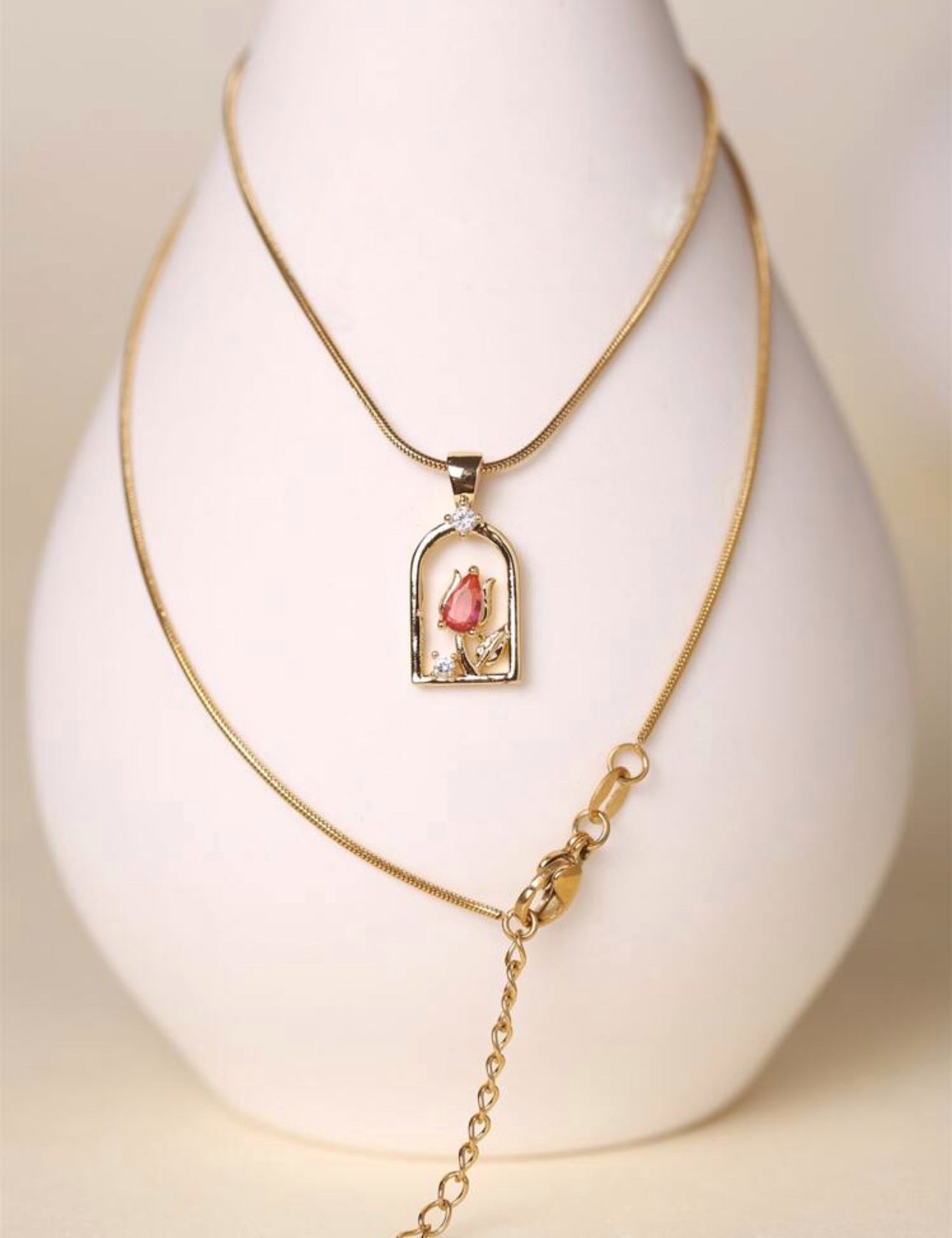 Tulip Pendant Necklace