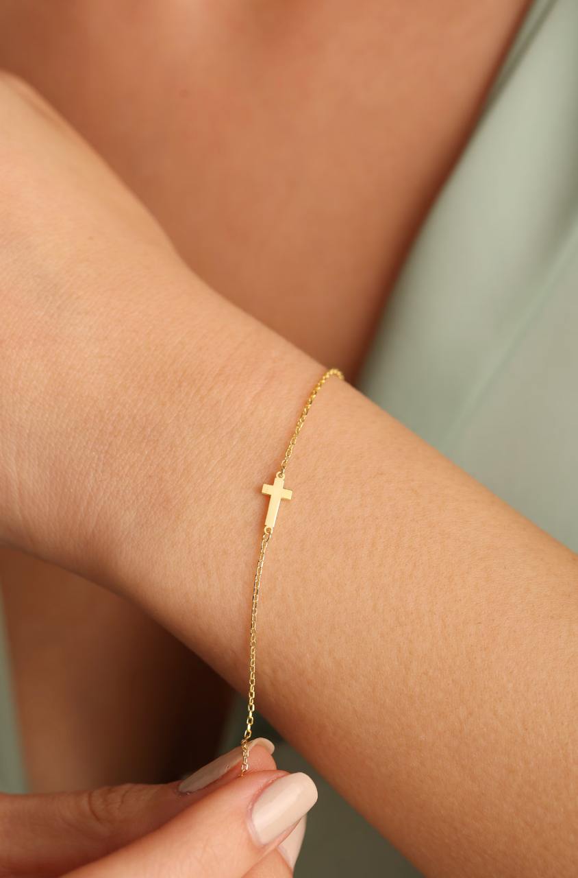 Cross Charm Bracelet