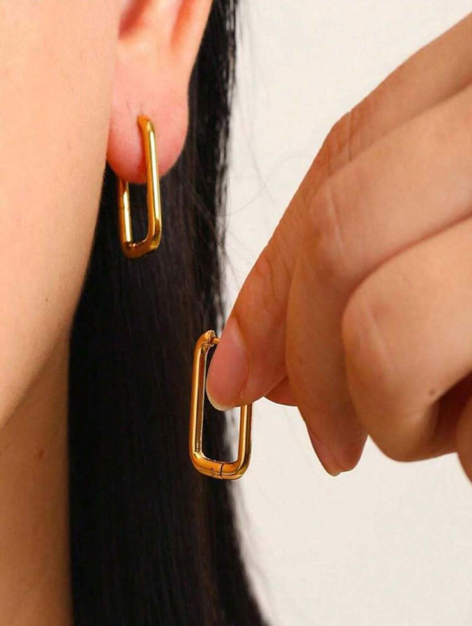 Classic Rectangle Hoops