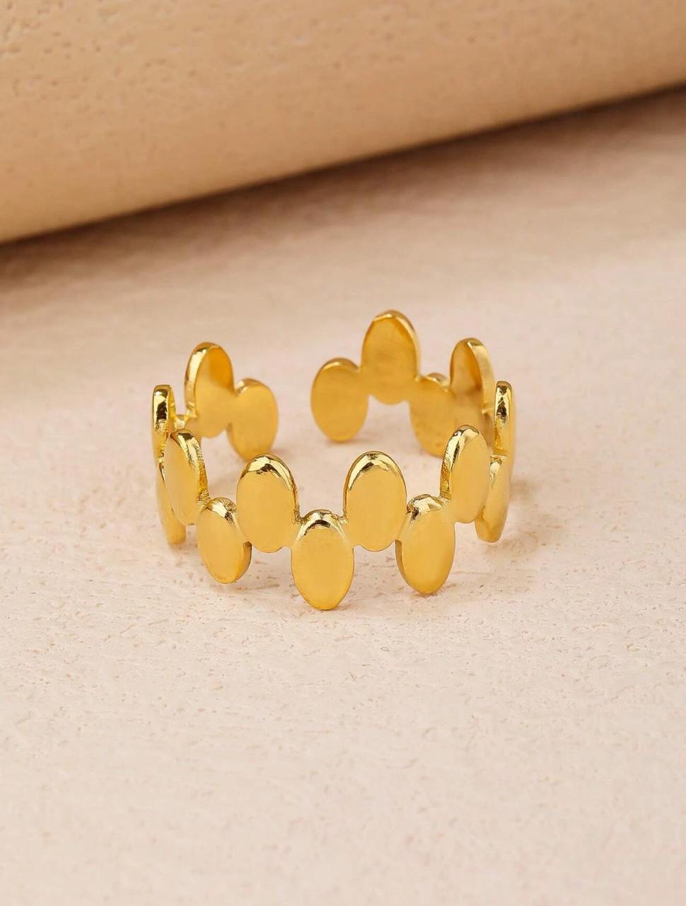 Oval Charm Cuff