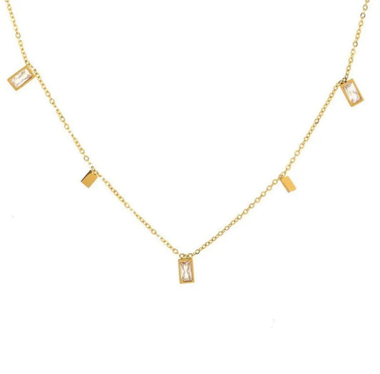 Cubic Elegance Necklace