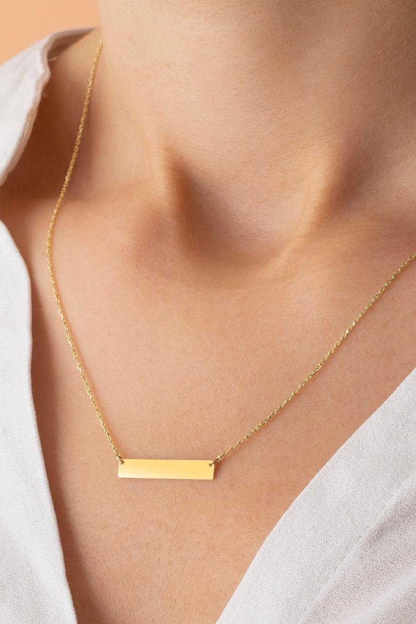 Minimalist Bar Necklace