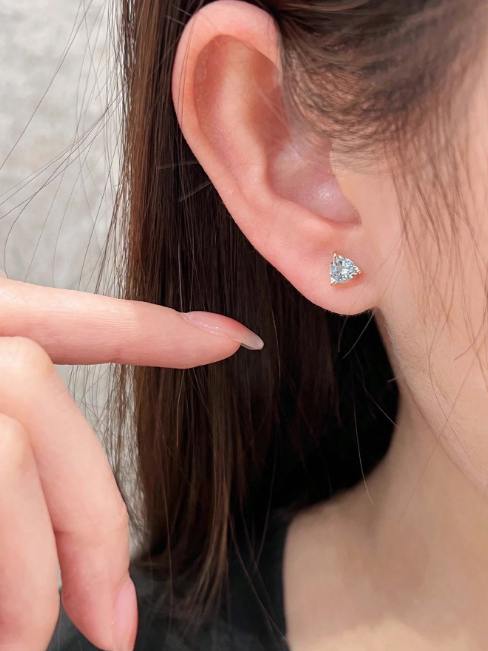 Sea Blue Elegance Studs