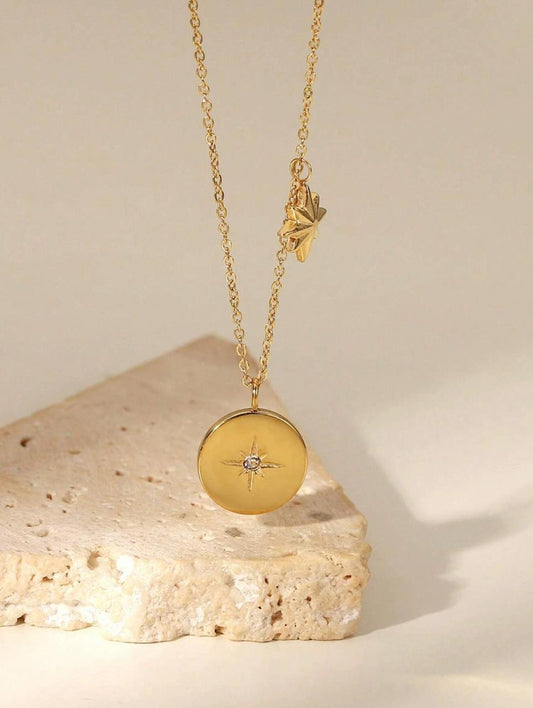 Starry Coin Necklace