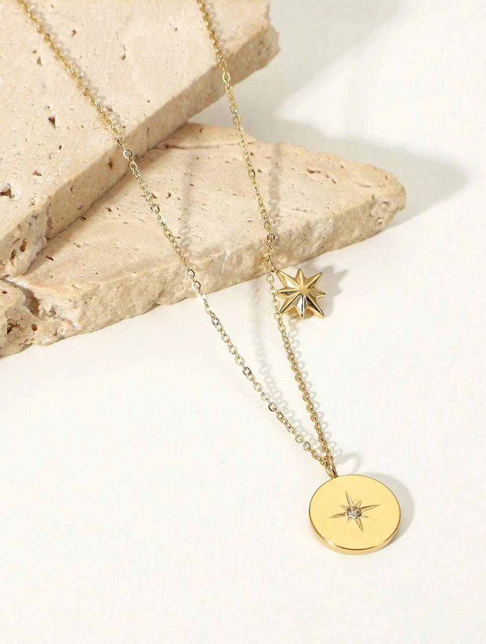 Starry Coin Necklace