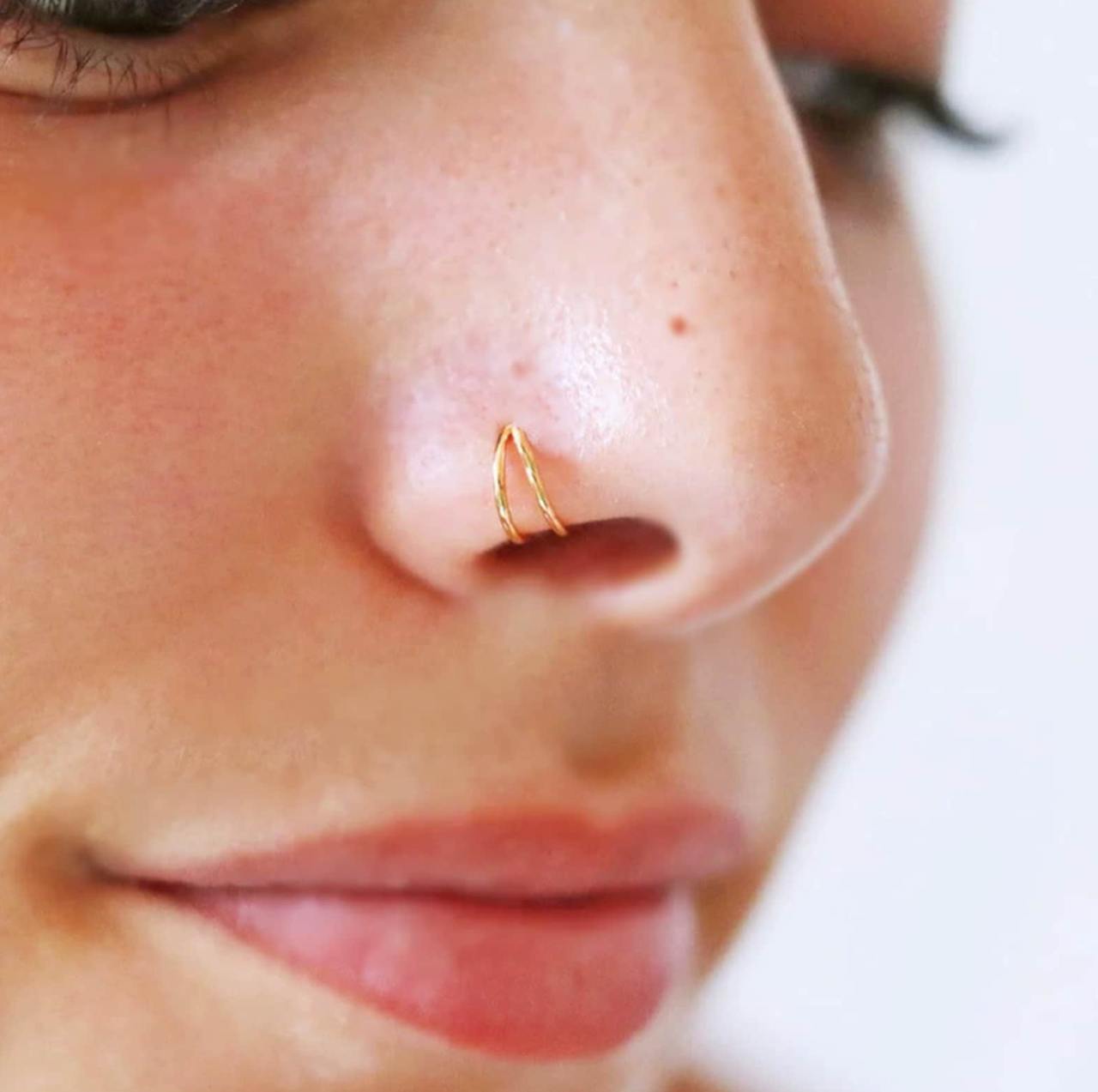 Duo Hoop Nose Ring