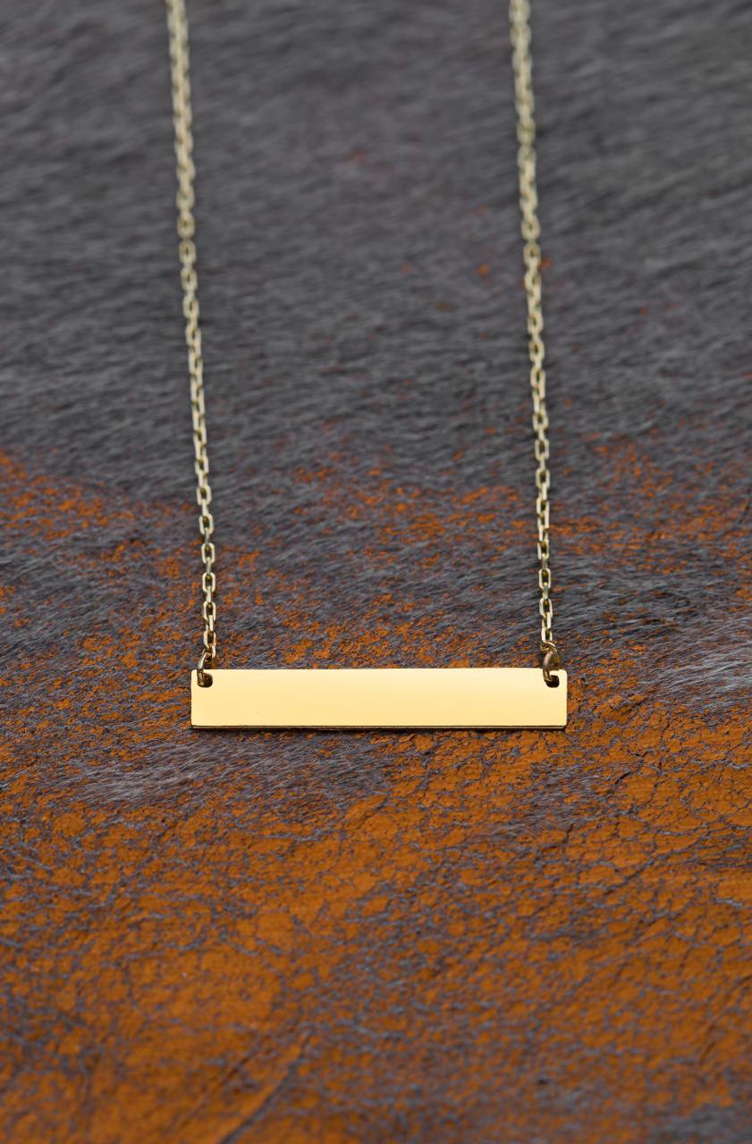 Minimalist Bar Necklace