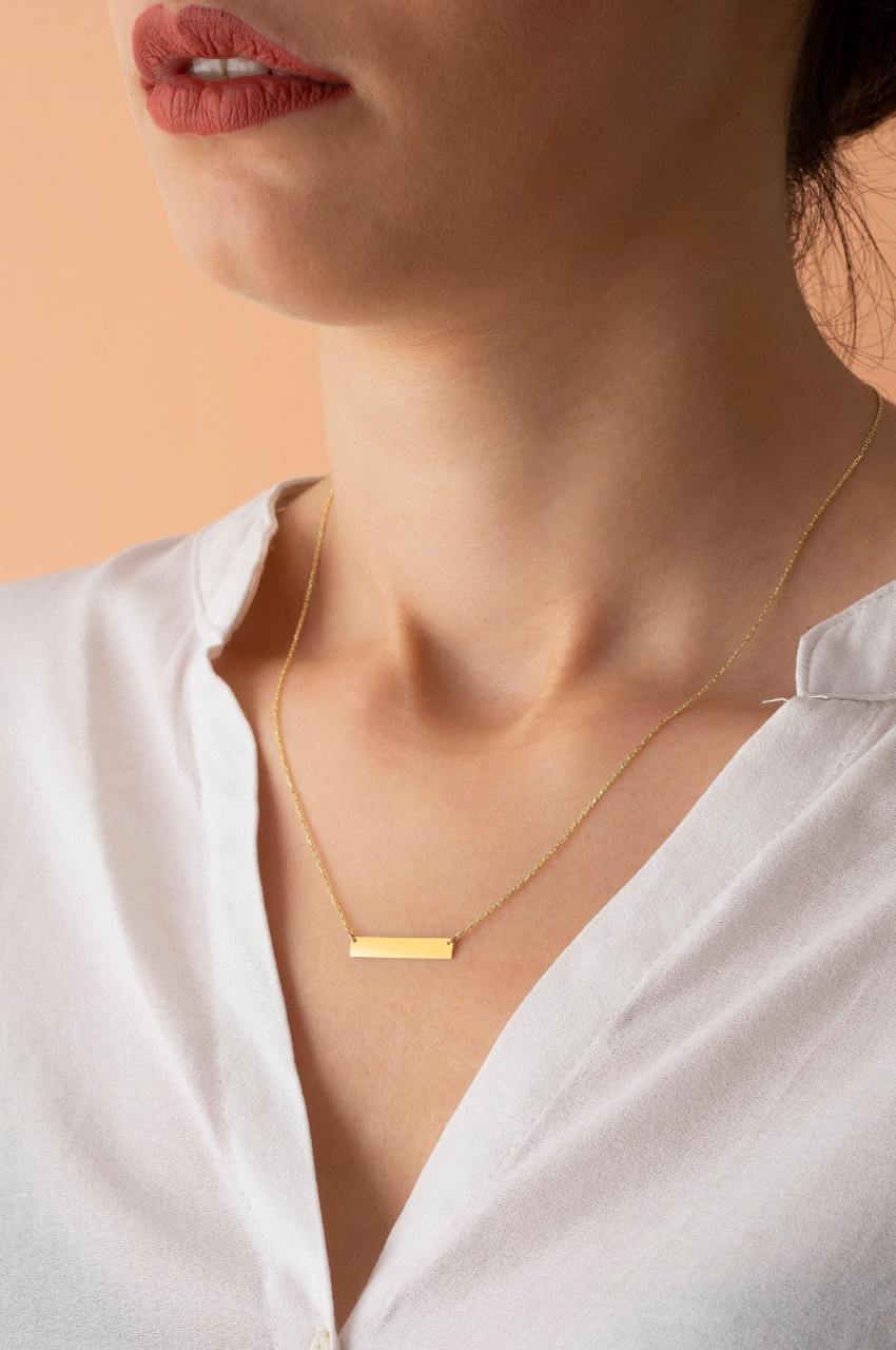 Minimalist Bar Necklace