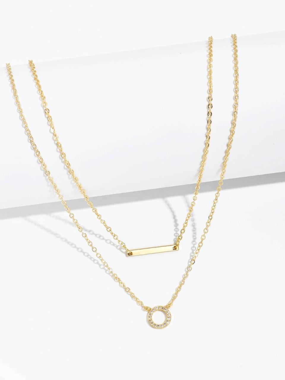 Opulent Drop Layered Necklace