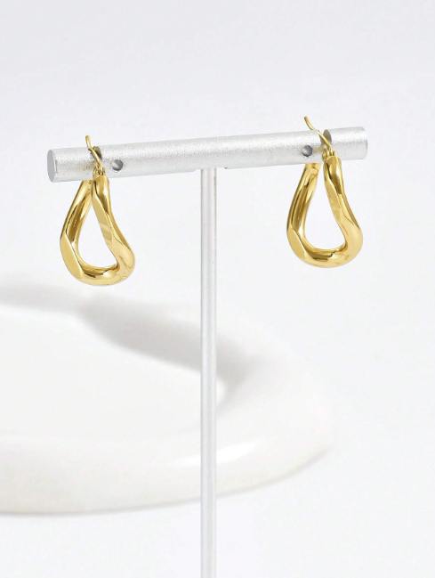 Twisted Hoop Earrings