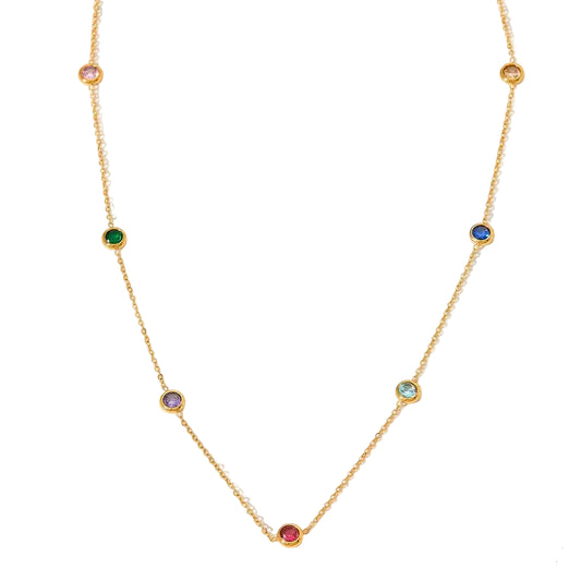 Aura Gemstone Necklace