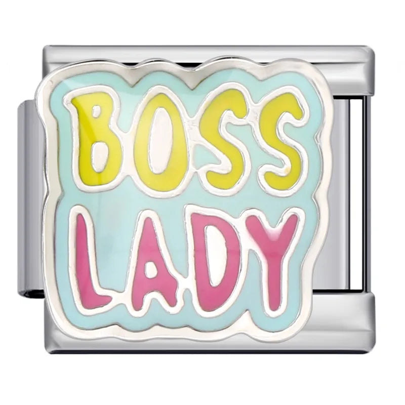 Boss Lady Italian Charm