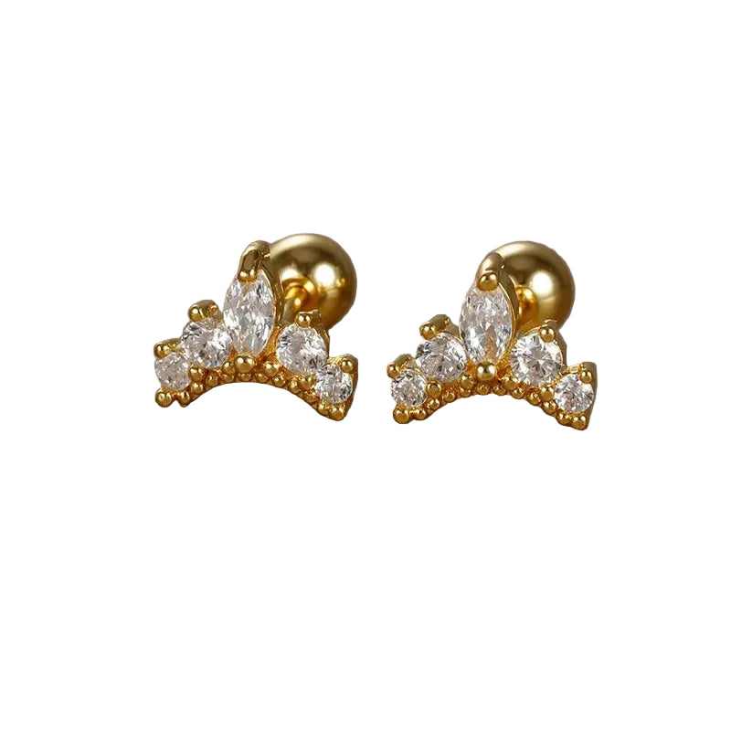 Crown Glow Studs