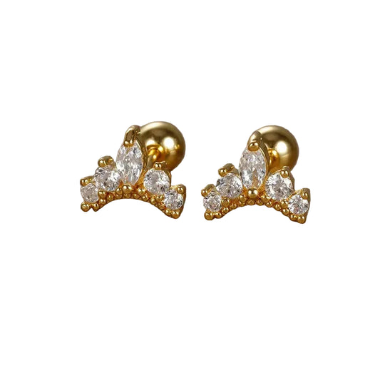 Crown Glow Studs