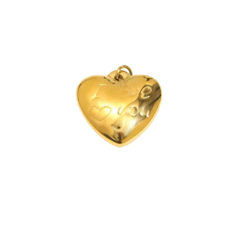 Love Note Heart Charm