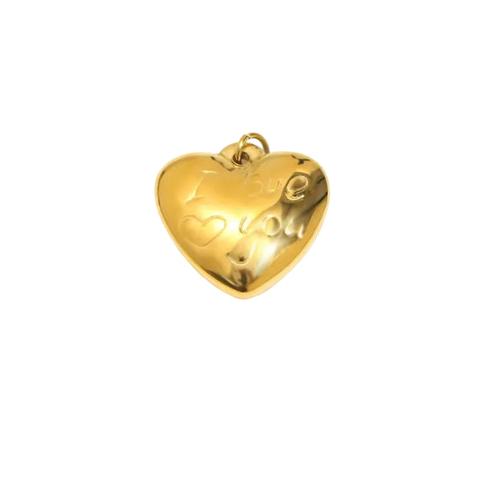 Love Note Heart Charm