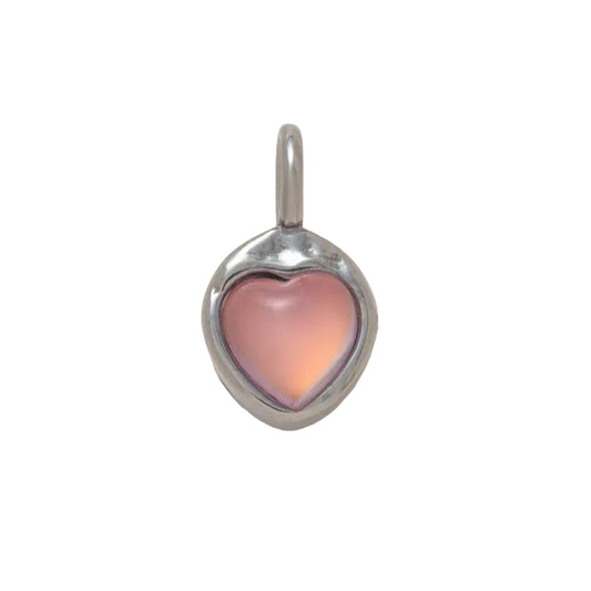 Blush Heart Charm