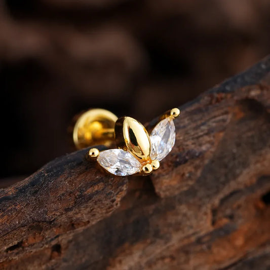 Petal Gleam Stud