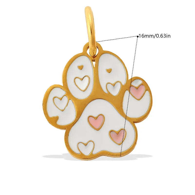 Paw Heart Charm