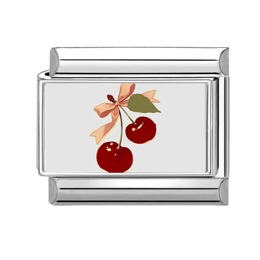 Cherry Kiss Italian Charm