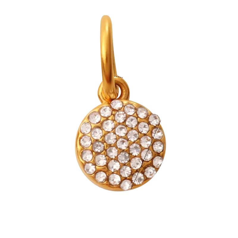 Crystal Disc Charm