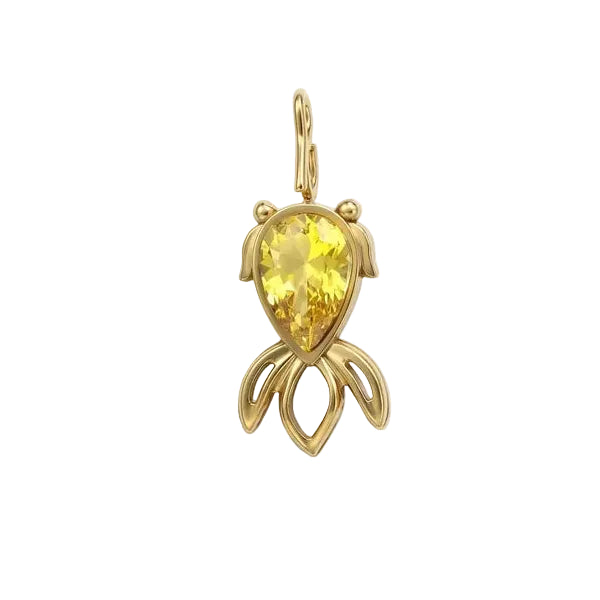 Crystal Koi Charm
