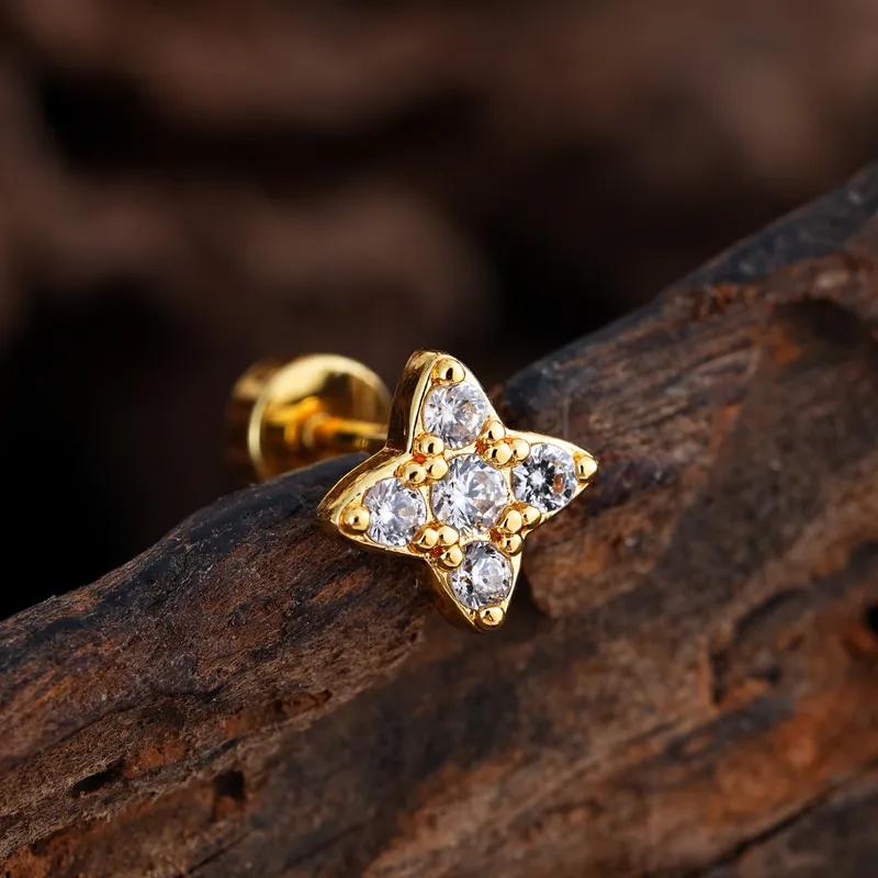 Petite Clover Studs