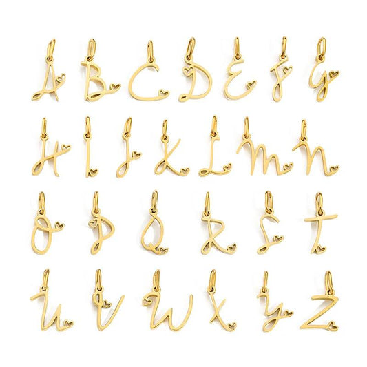 Cursive Initial Charm